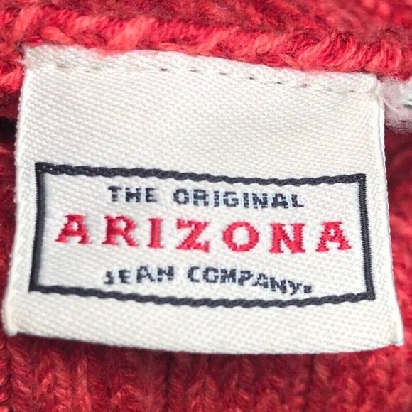 Vintage Y2K Red Indie Preppy Ribbed Casual Winter Turtleneck Sweater / Size: L - Picture 5 of 5